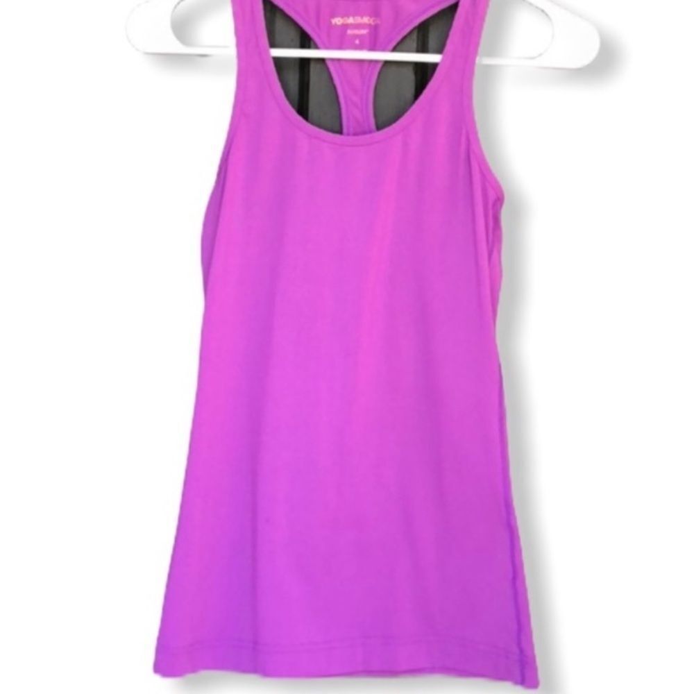 Yoga Smoga Racerback‎ Tank Top Purple